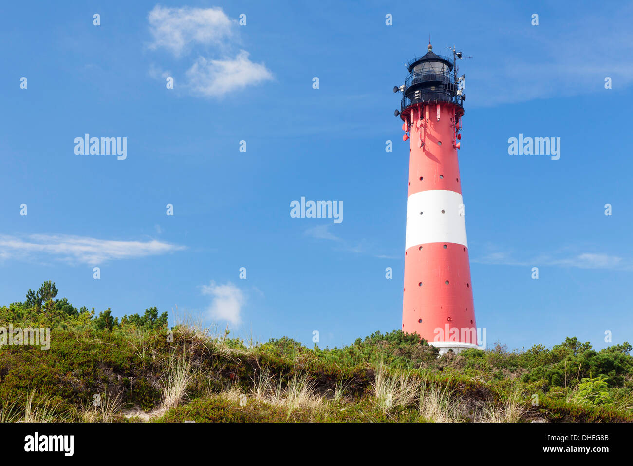 Lighthouse, Hornum, Sylt, Nordfriesland, Schleswig Holstein, Germany, Europe Stock Photo
