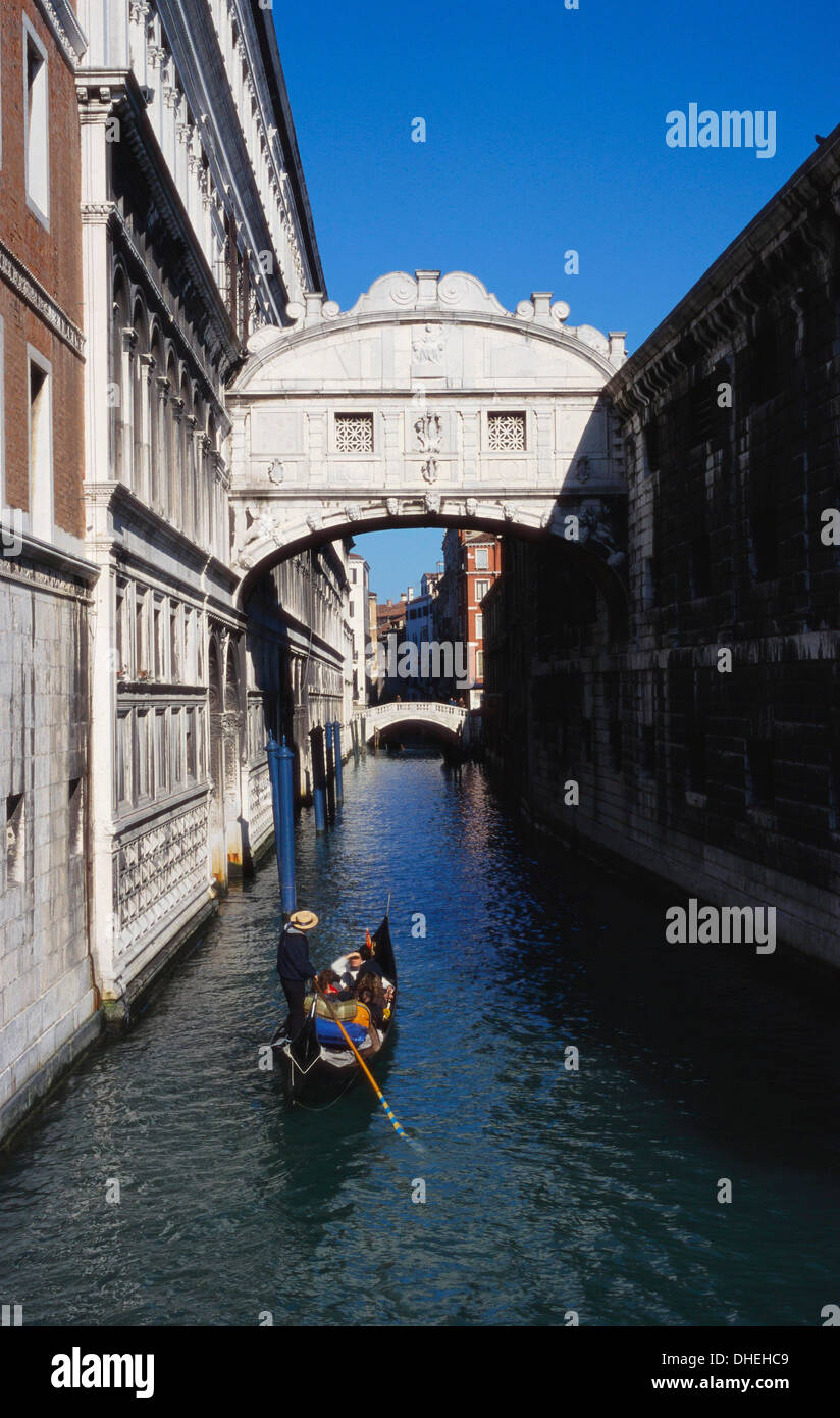Bridge of Sighs, Venice, Italy Stock Photo