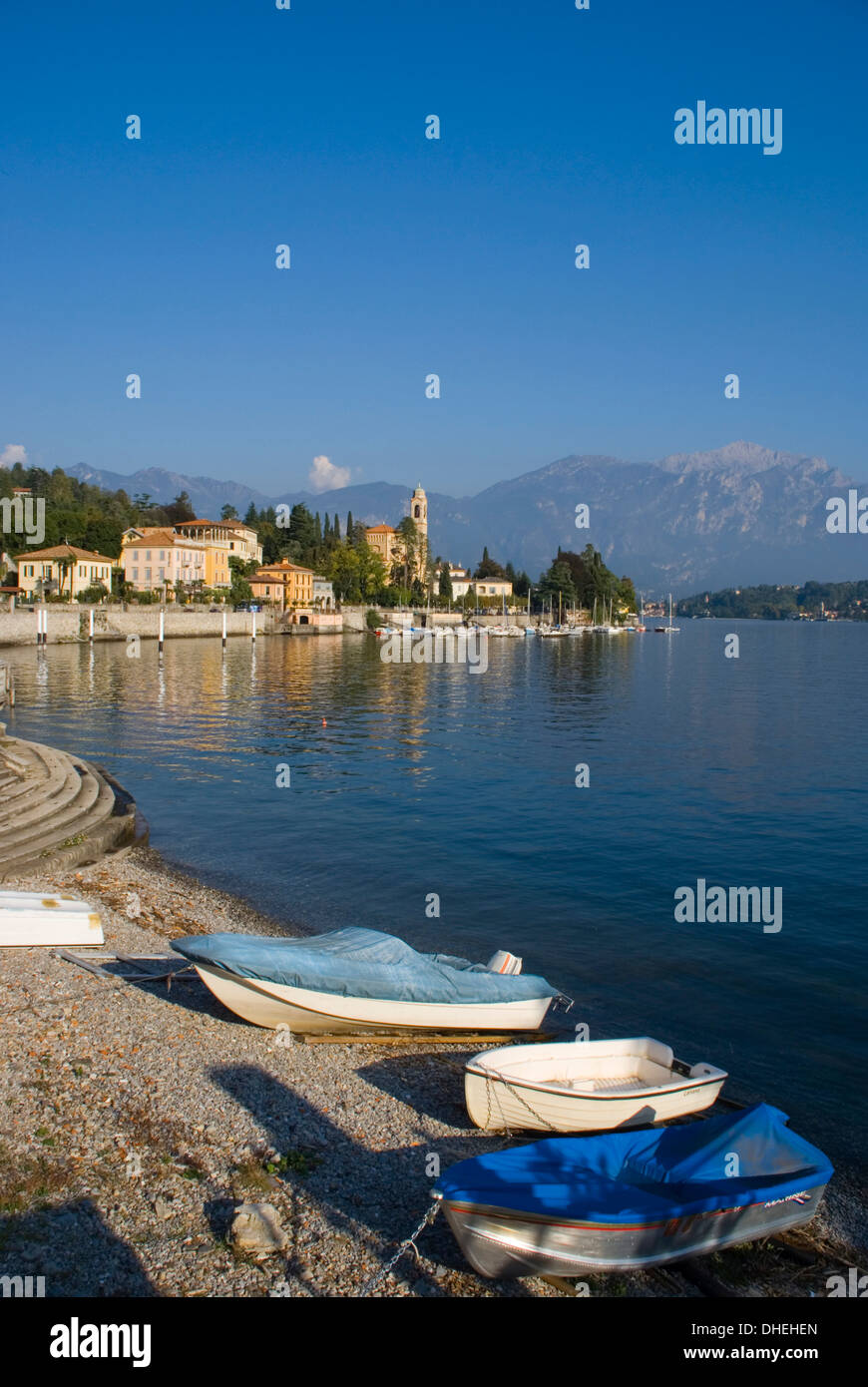 Tremezzo, Lake Como, Lombardy, Italian Lakes, Italy, Europe Stock Photo