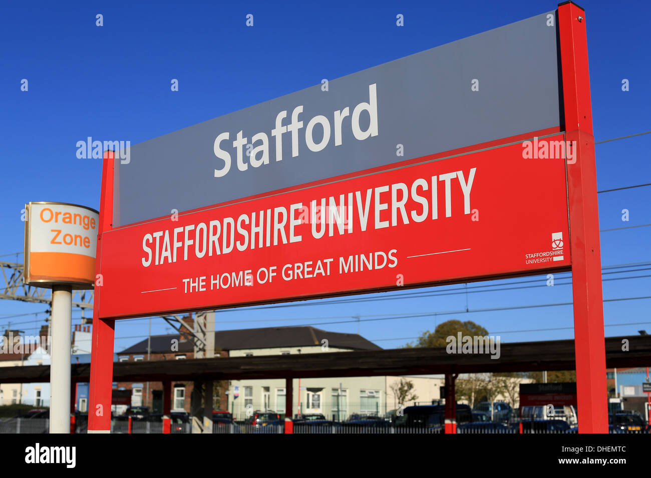 Stafford railway station High Resolution Stock Photography and Images