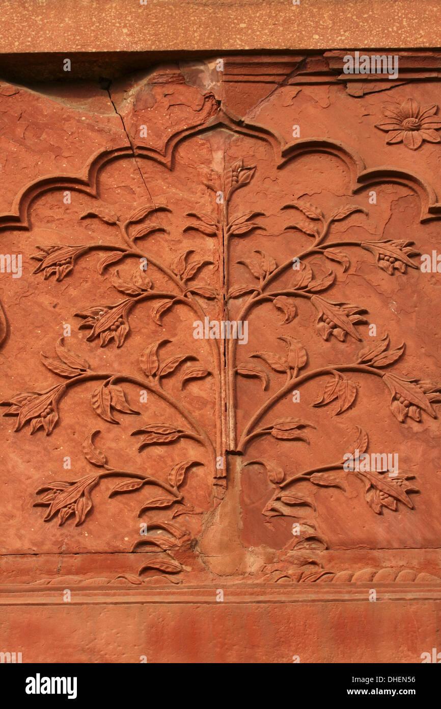 Mughal architecture, Delhi, India, Asia Stock Photo