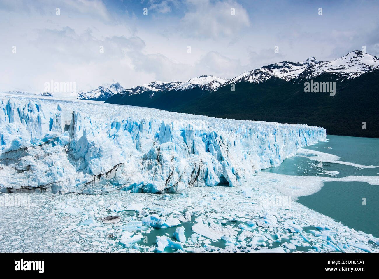 Perito Moreno Glacier, Los Glaciares National Park, UNESCO World Heritage Site, Patagonia, Argentina Stock Photo