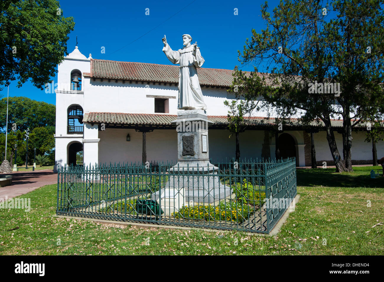 Monastery on Plaza de las Tres Cultures, Santa Fe, capital of the province of Santa Fe, Argentina Stock Photo