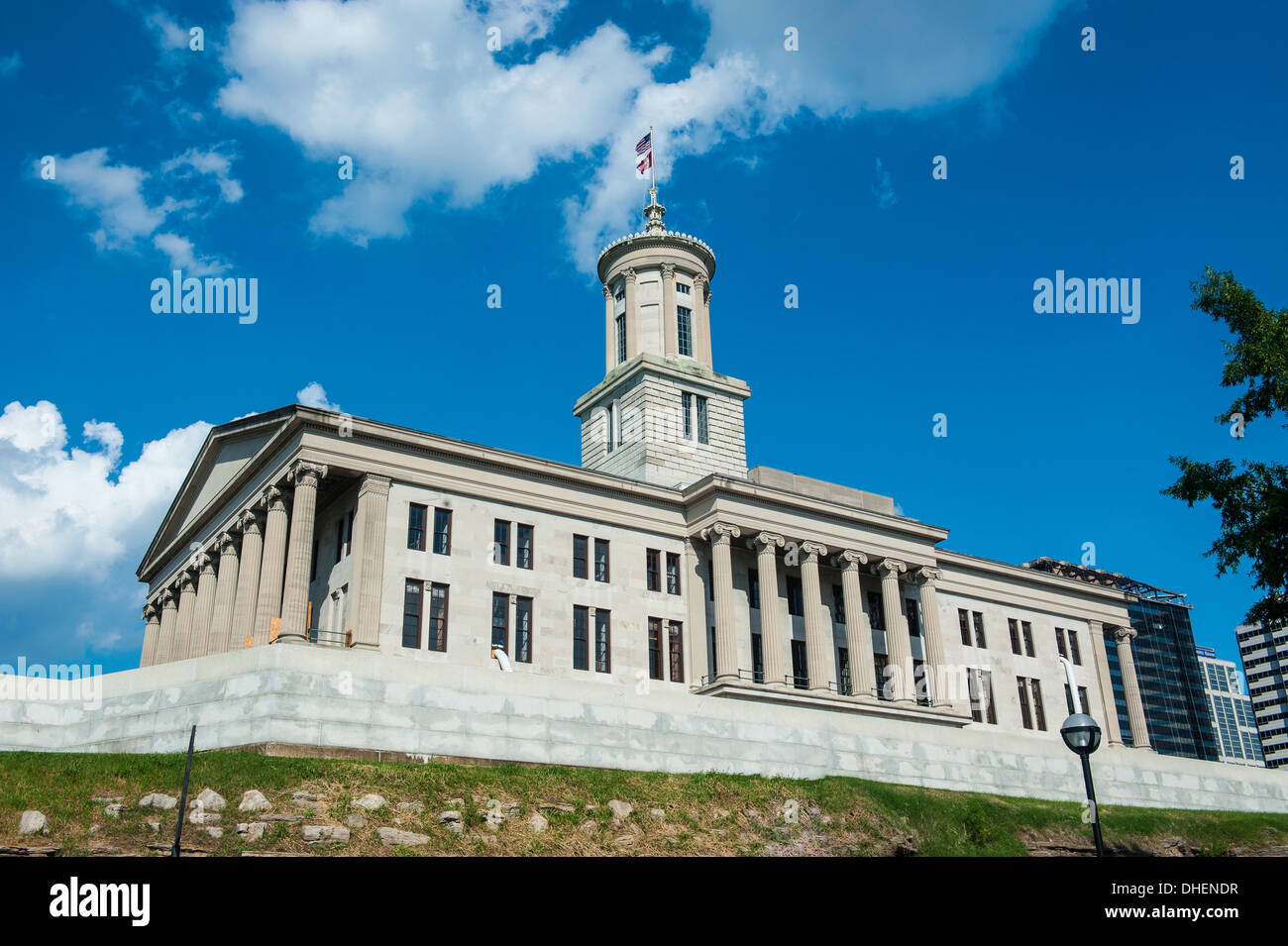 The State Capitol in Nashville, Tennessee, United States of America, North America Stock Photo