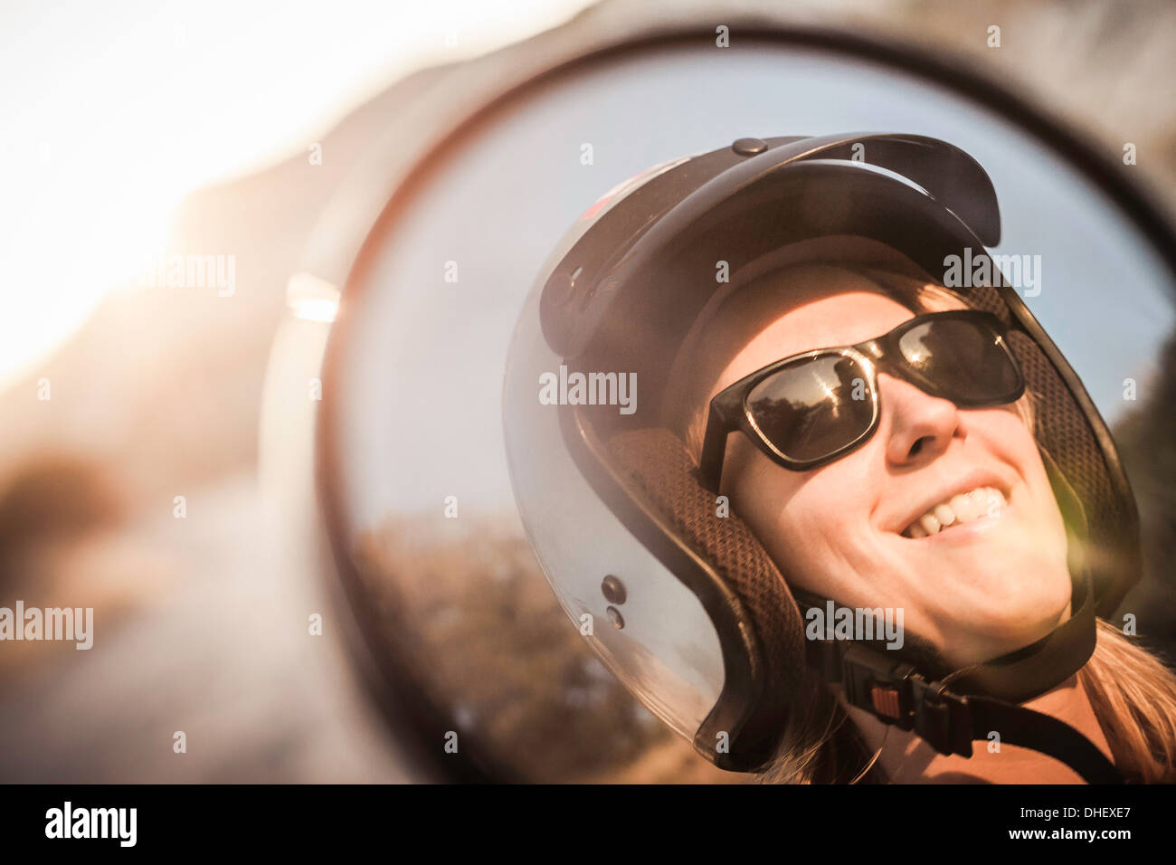 Motorbike helmet hi-res stock photography and images - Alamy