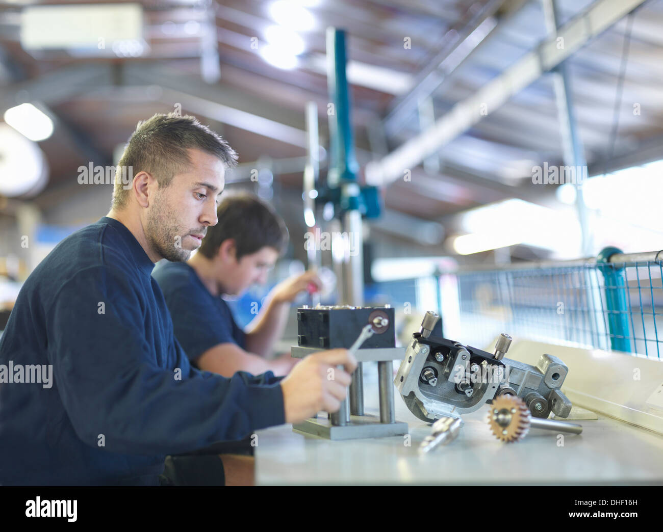 Man on production line hires stock photography and images Alamy