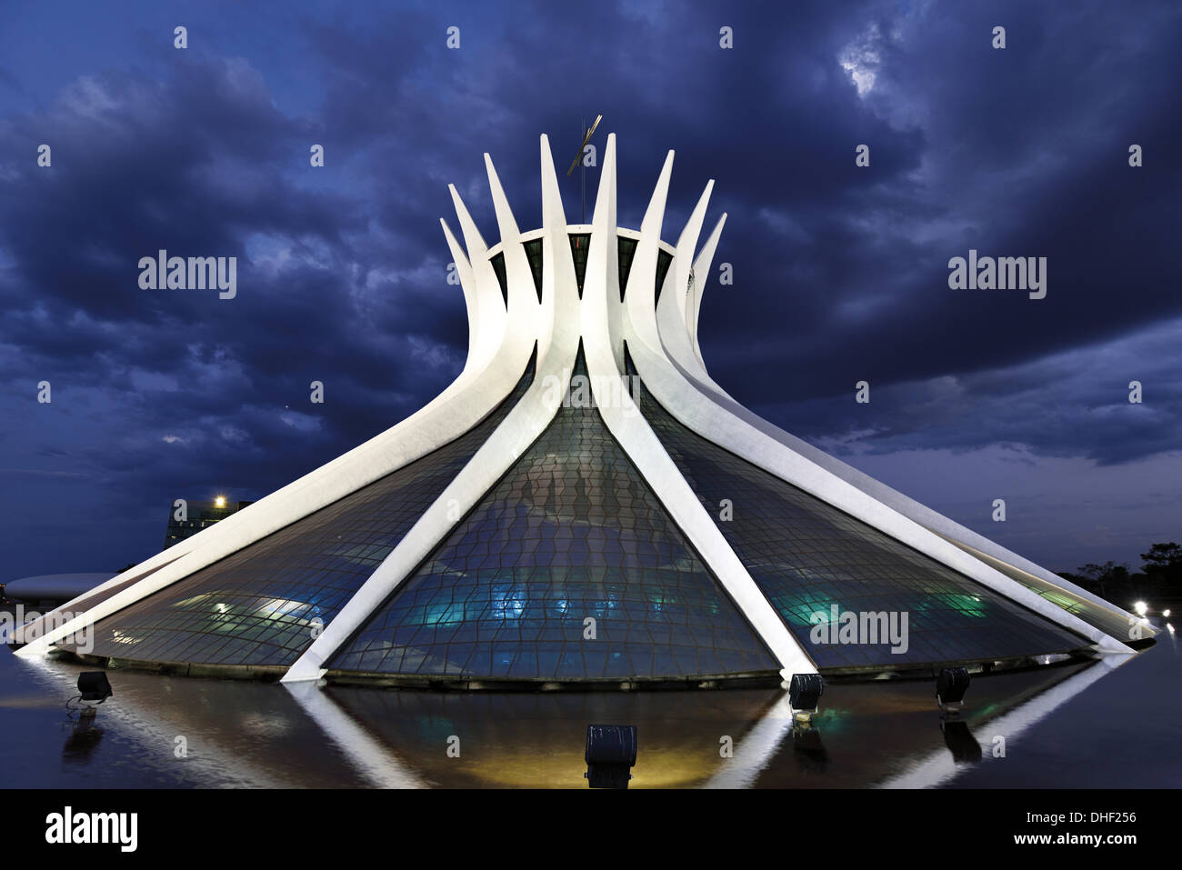 Brazil, Brasilia, Cathedral of Brasilia, Cathedral Our Lady Aparecida