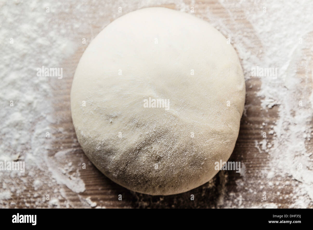 Pizza dough Stock Photo