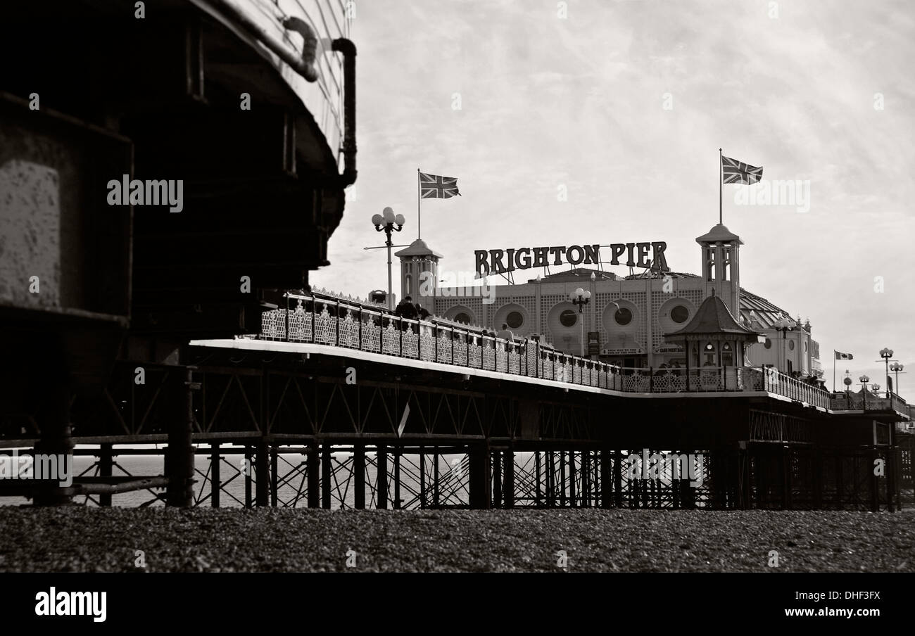 Brighton Pier,The Brighton Marine Palace and Pier is a pleasure pier in ...