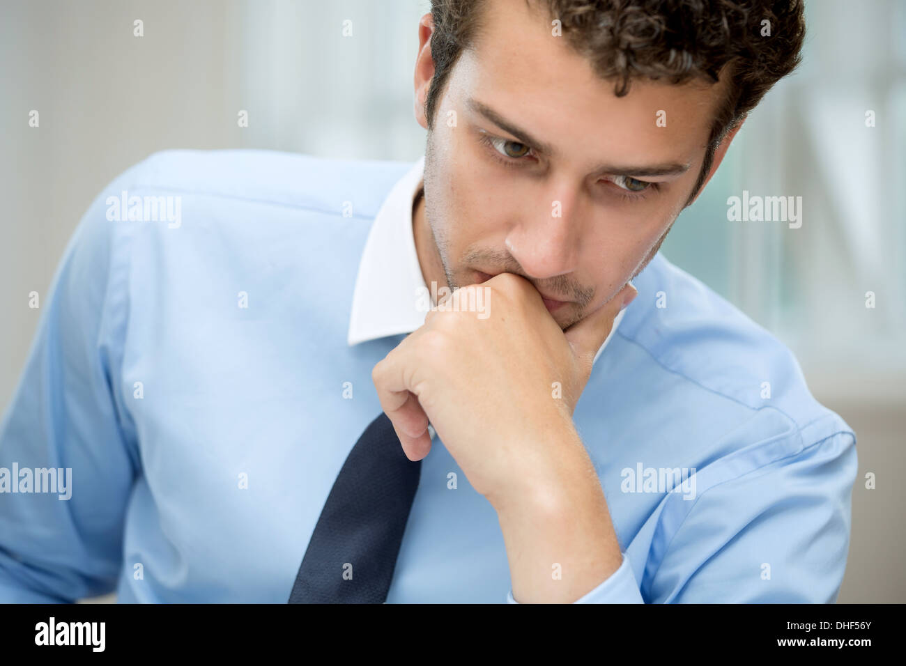 Man deep in thought hires stock photography and images Alamy