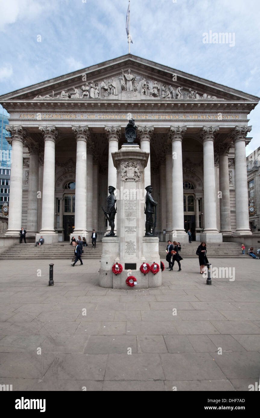 Inside the London Stock Exchange Stock Photo - Alamy