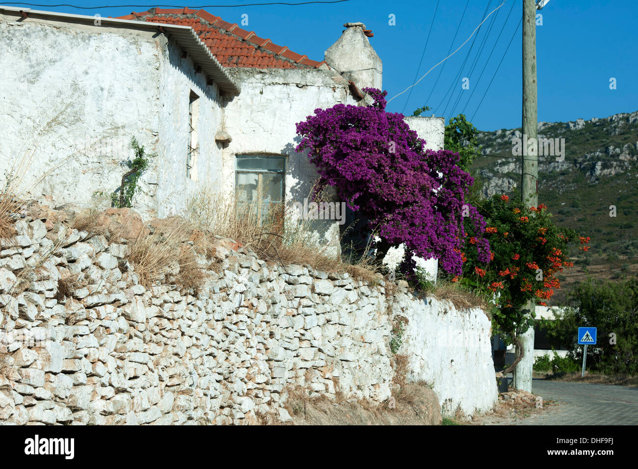 Asien, Türkei, Provinz Mugla, Resadiye-Halbinsel (Datca-Halbinsel), Yaziköy, Belen Mahallesi Stock Photo