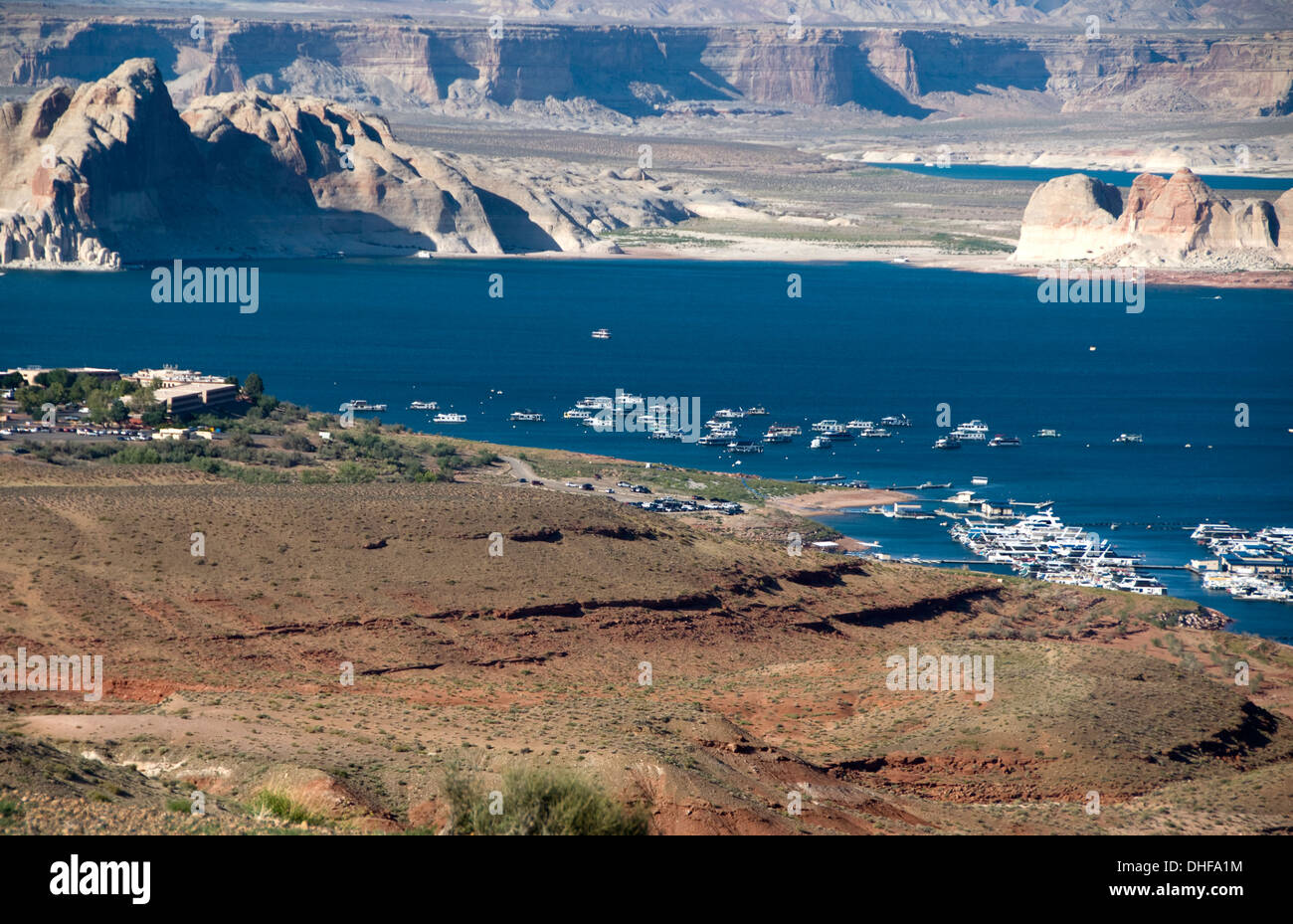 View Of Lake Powell Stock Photo - Alamy