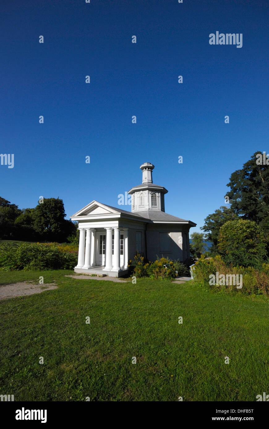 The 'folly' on the grounds of Dundurn Castle a Canadian National Historic property in Hamilton Ontario Canada Stock Photo