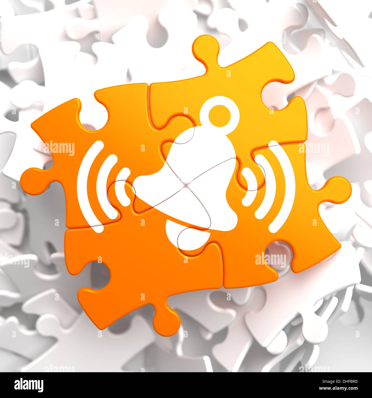 Phone icon orange hi-res stock photography and images - Alamy