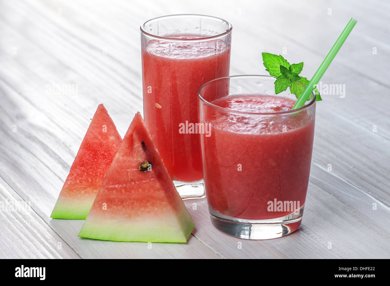 Watermelon juice drink hi-res stock photography and images - Alamy