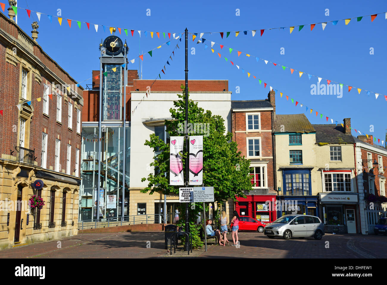 South Holland Centre, Market Place, Spalding, Lincolnshire, England, United  Kingdom Stock Photo - Alamy
