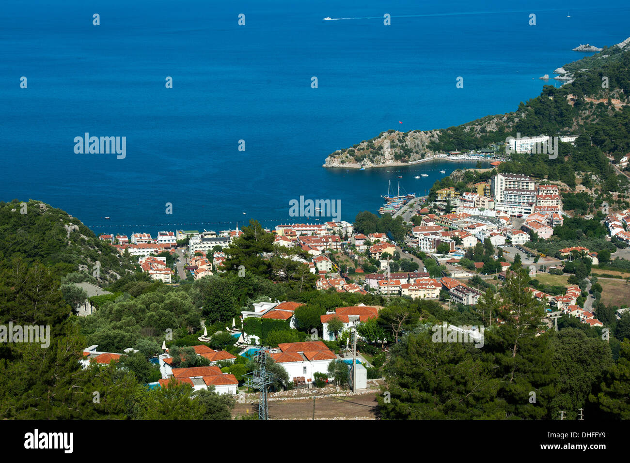 Türkei, Provinz Mugla, Bozburun-Halbinsel, Turunc Stock Photo