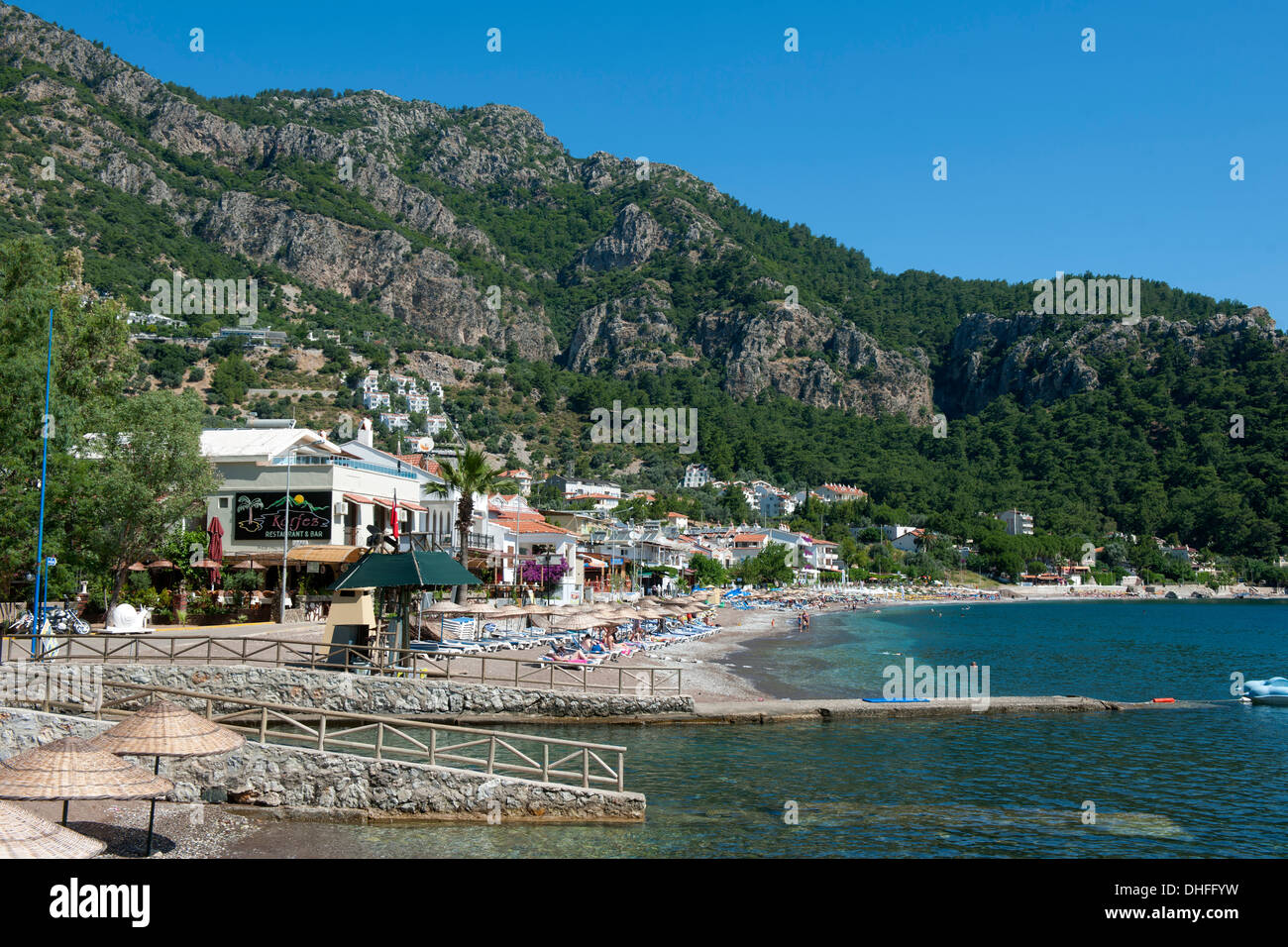 Türkei, Provinz Mugla, Bozburun-Halbinsel, Turunc Stock Photo