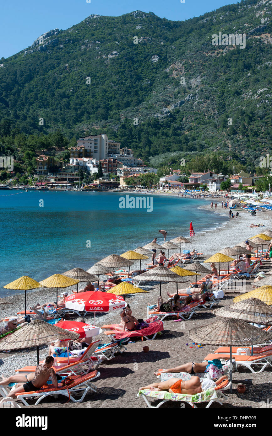 Türkei, Provinz Mugla, Bozburun-Halbinsel, Turunc Stock Photo