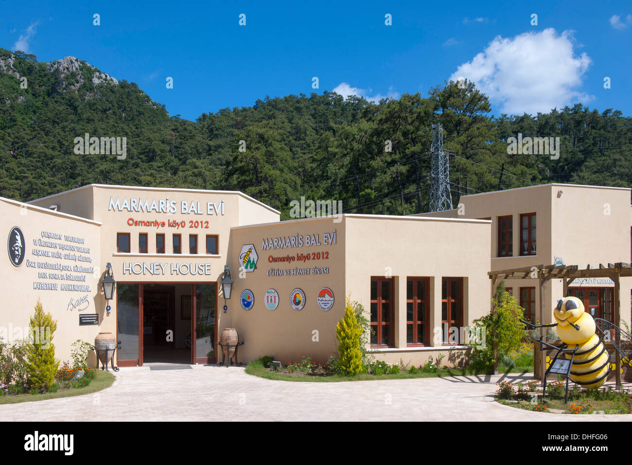 Türkei, Provinz Mugla, Bozburun-Halbinsel, Osmaniye, Imkerei-Museum Stock Photo