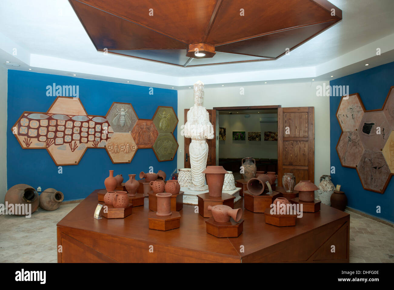 Türkei, Provinz Mugla, Bozburun-Halbinsel, Osmaniye, Imkerei-Museum Stock Photo