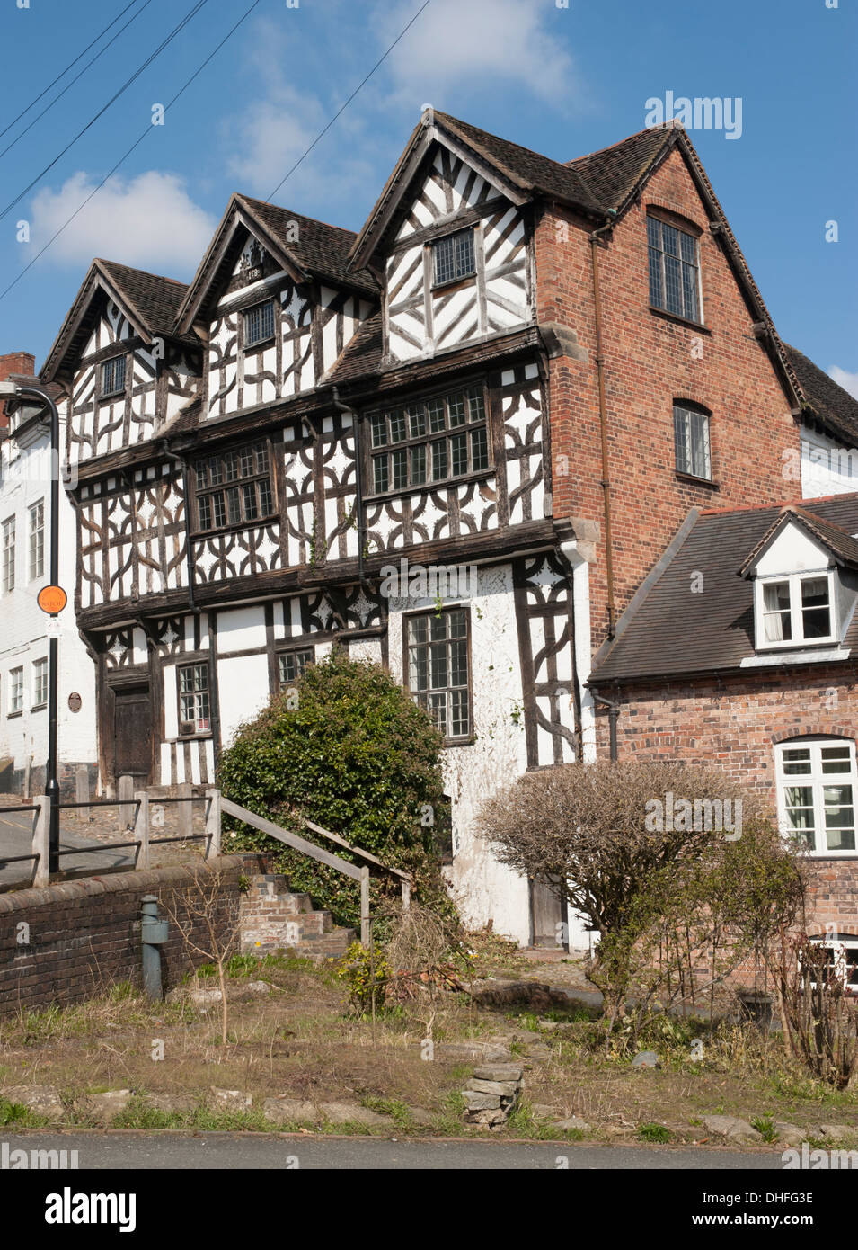 The Cartway in Bridgnorth Stock Photo Alamy