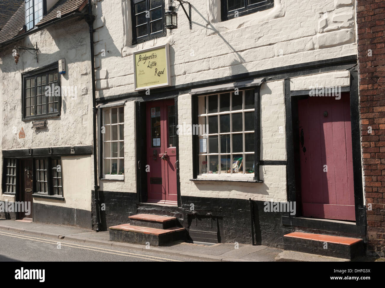 The Cartway in Bridgnorth Stock Photo Alamy
