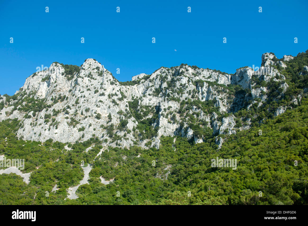 Asien, Türkei, Provinz Mugla, Resadiye-Halbinsel (Datca-Halbinsel), Landschaft im Nordwesten der Halbinsel Stock Photo