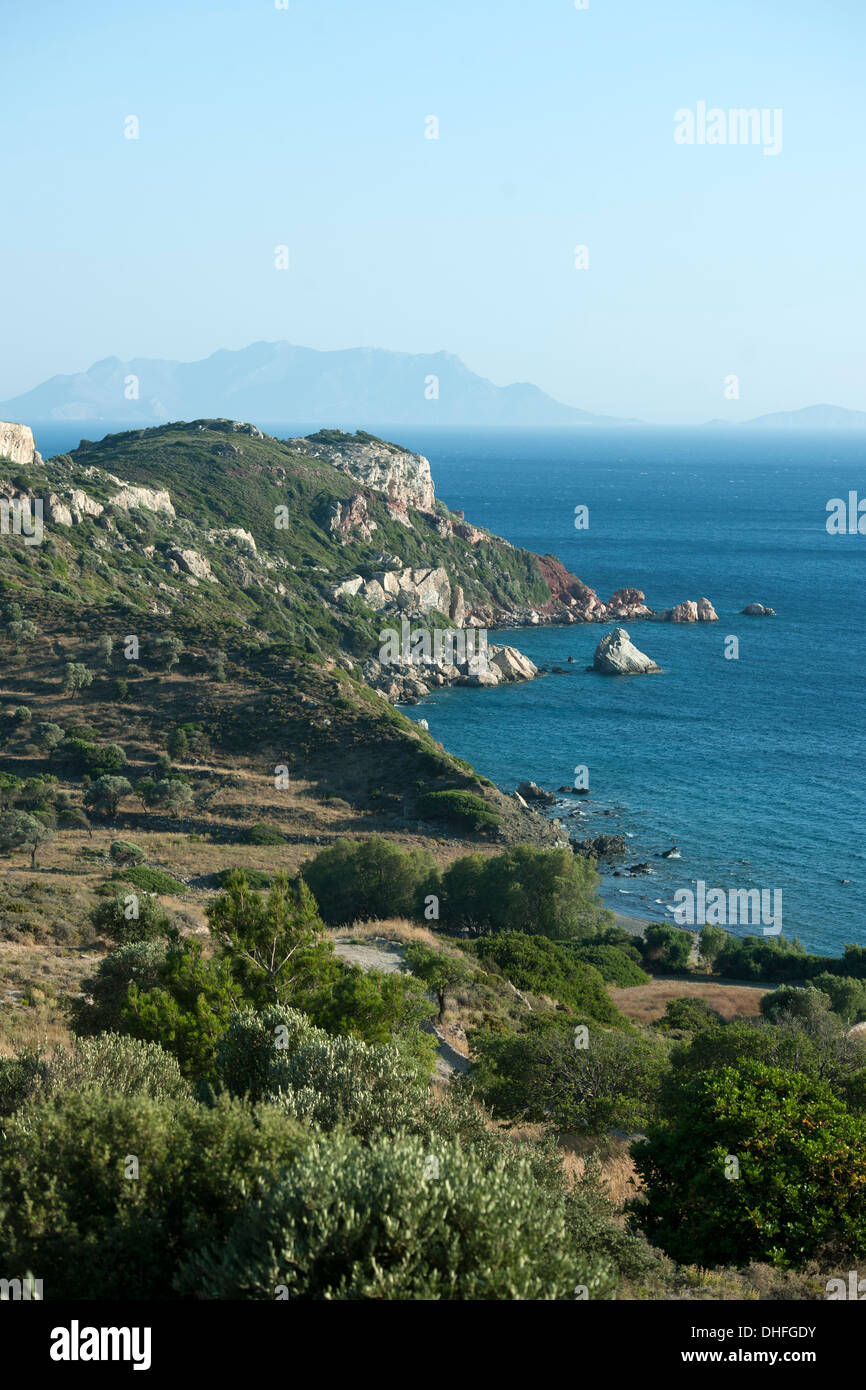 Asien, Türkei, Provinz Mugla, Resadiye-Halbinsel (Datca-Halbinsel), Bucht im Südwesten der Halbinsel bei Knidos Stock Photo