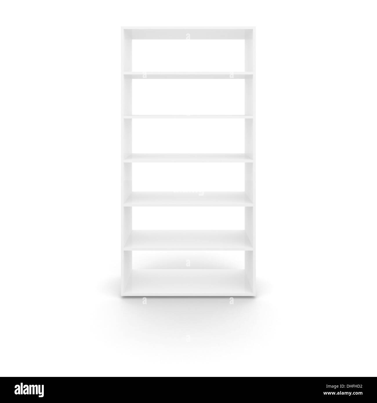 Empty white cabinet isolated on white background Stock Photo - Alamy
