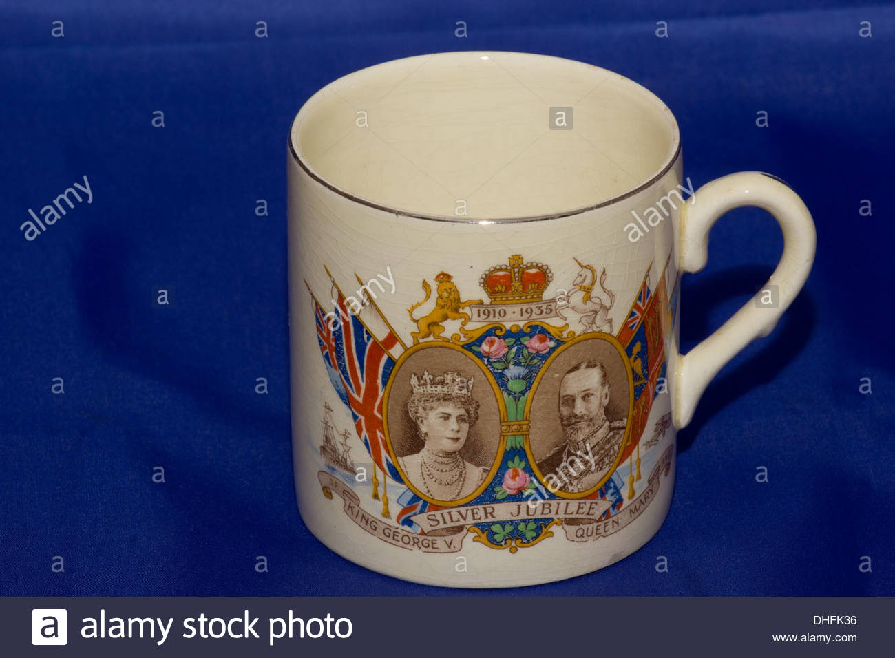 Silver Jubilee of King V and Queen Mary 19101935 Souvenir Stock