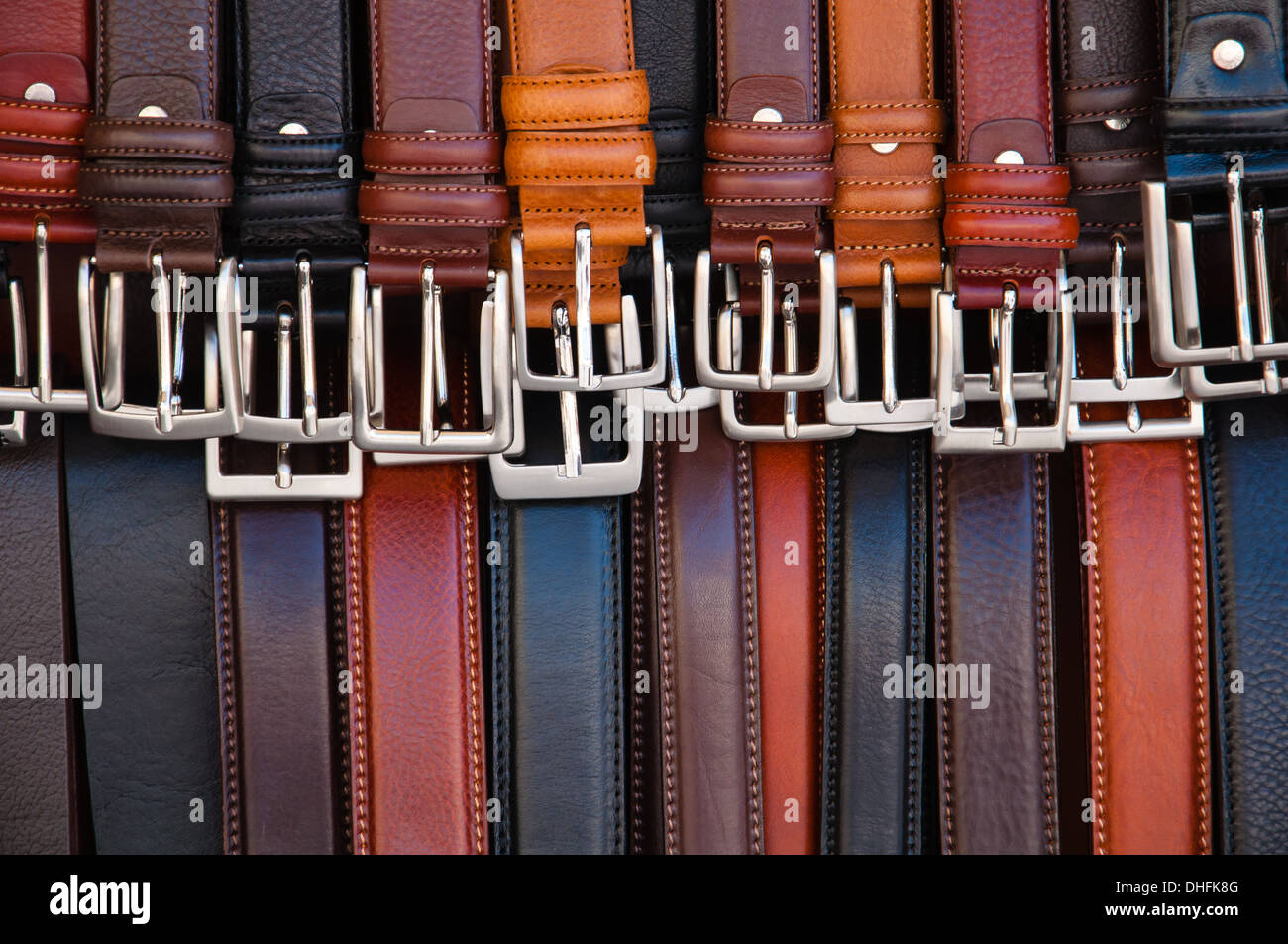 Belt display hi-res stock photography and images - Alamy