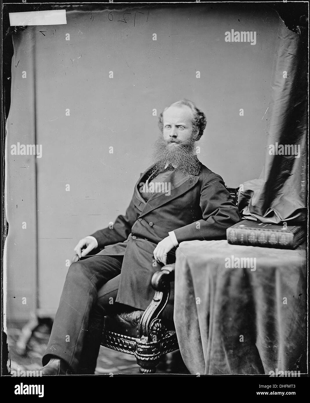 Eugene Rizo Rangabe Rizo Rangabe, a Greek Minister, is depicted in a formal setting ...