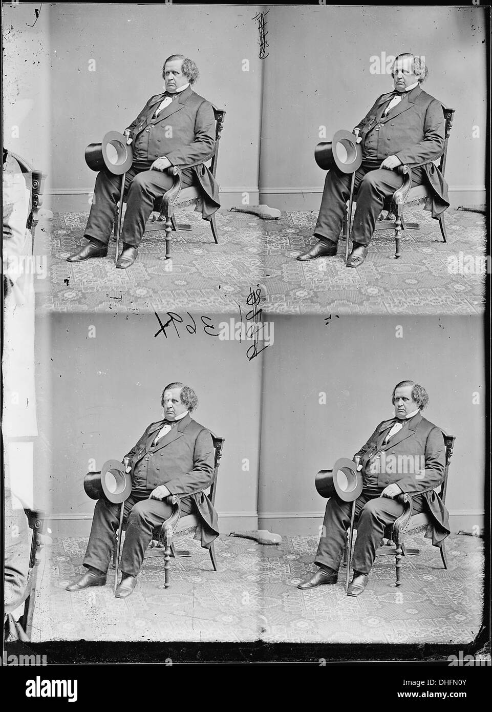 Hon. Nathan Clifford, Me. Judge Supreme Court 527171 Stock Photo Alamy