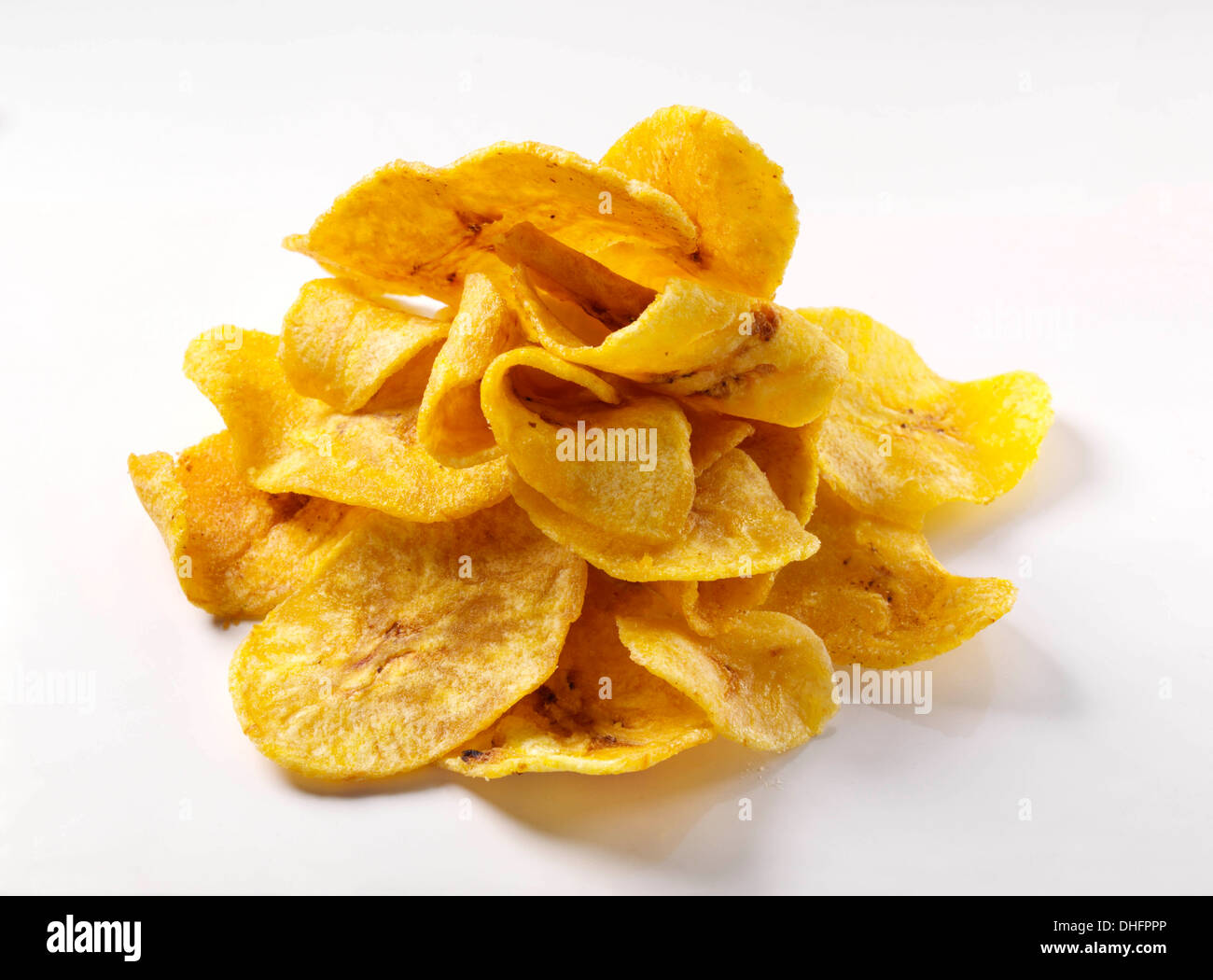 Yellow plantain chips Stock Photo Alamy