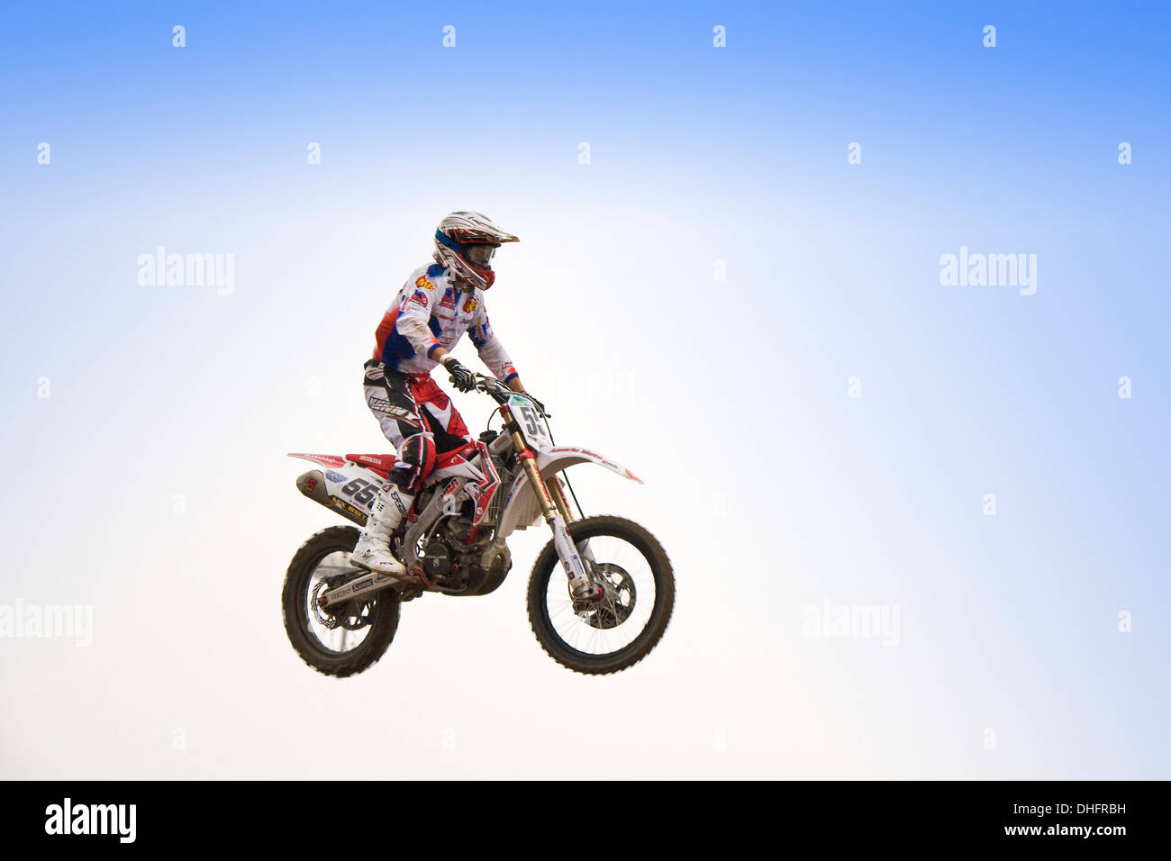 Eicma 2013, Rho Fiera, Italy, International Motorcycle Exhibition, motocross Stock Photo