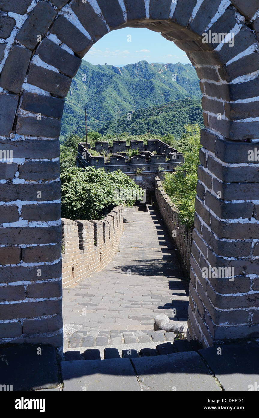 The Great Wall Of China At Mutianyu Stock Photo - Alamy