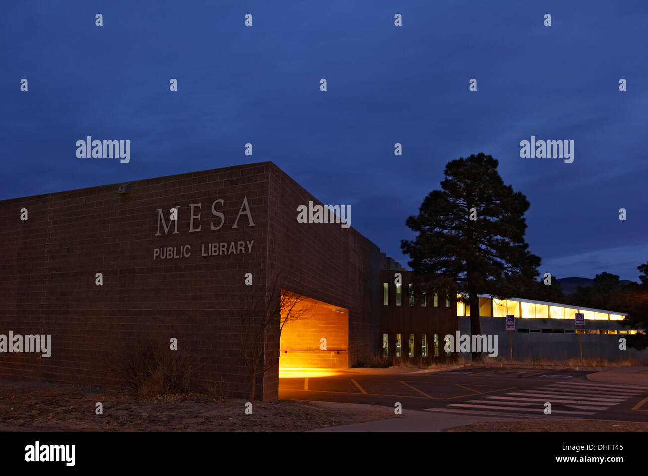 Mesa Public Library, Los Alamos, New Mexico USA Stock Photo - Alamy