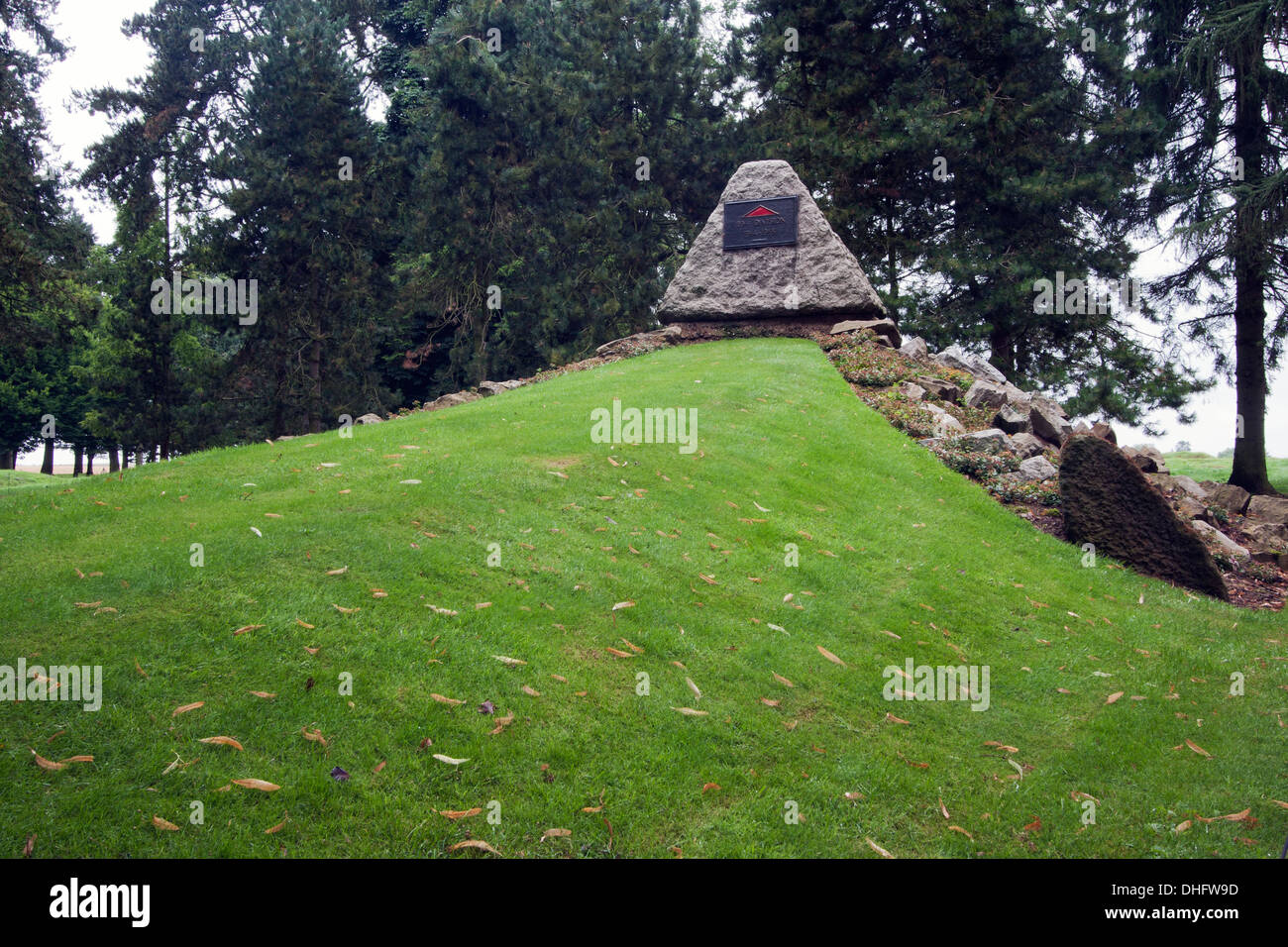 Memorial near the entrance Stock Photo Alamy