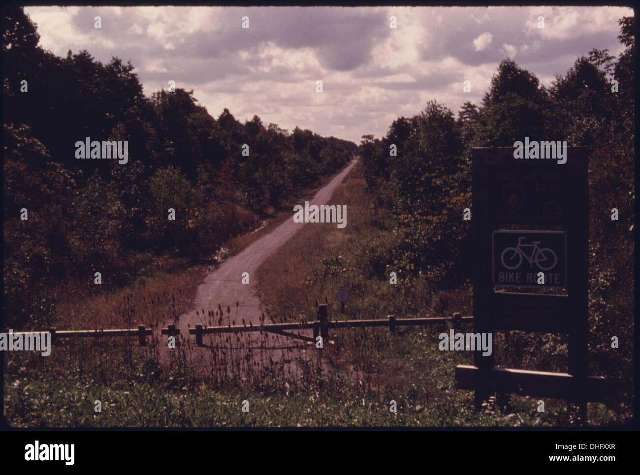BICYCLE AND HIKING TRAIL ARE A PART OF THE AKRON, OHIO METROPOLITAN ...