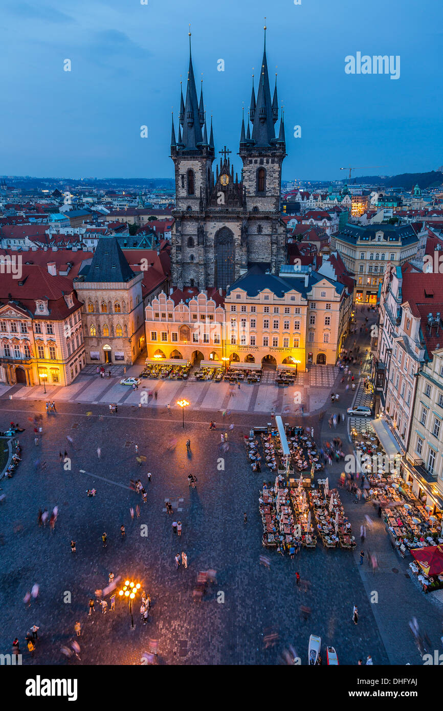 prague-old-town-square-at-night-stock-photo-alamy