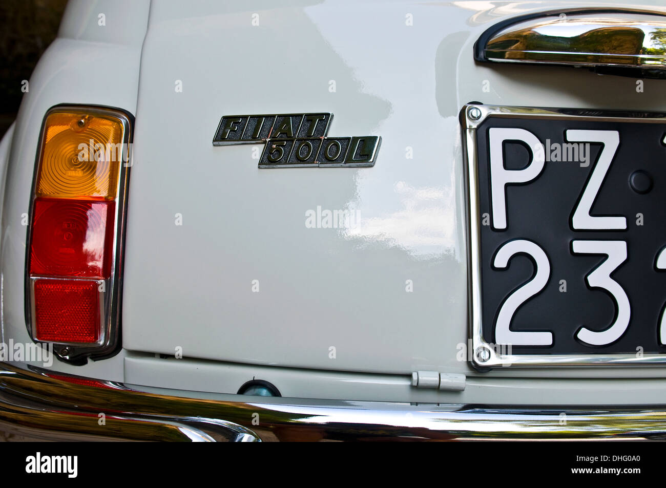 A vintage Italian Fiat 500 Stock Photo - Alamy