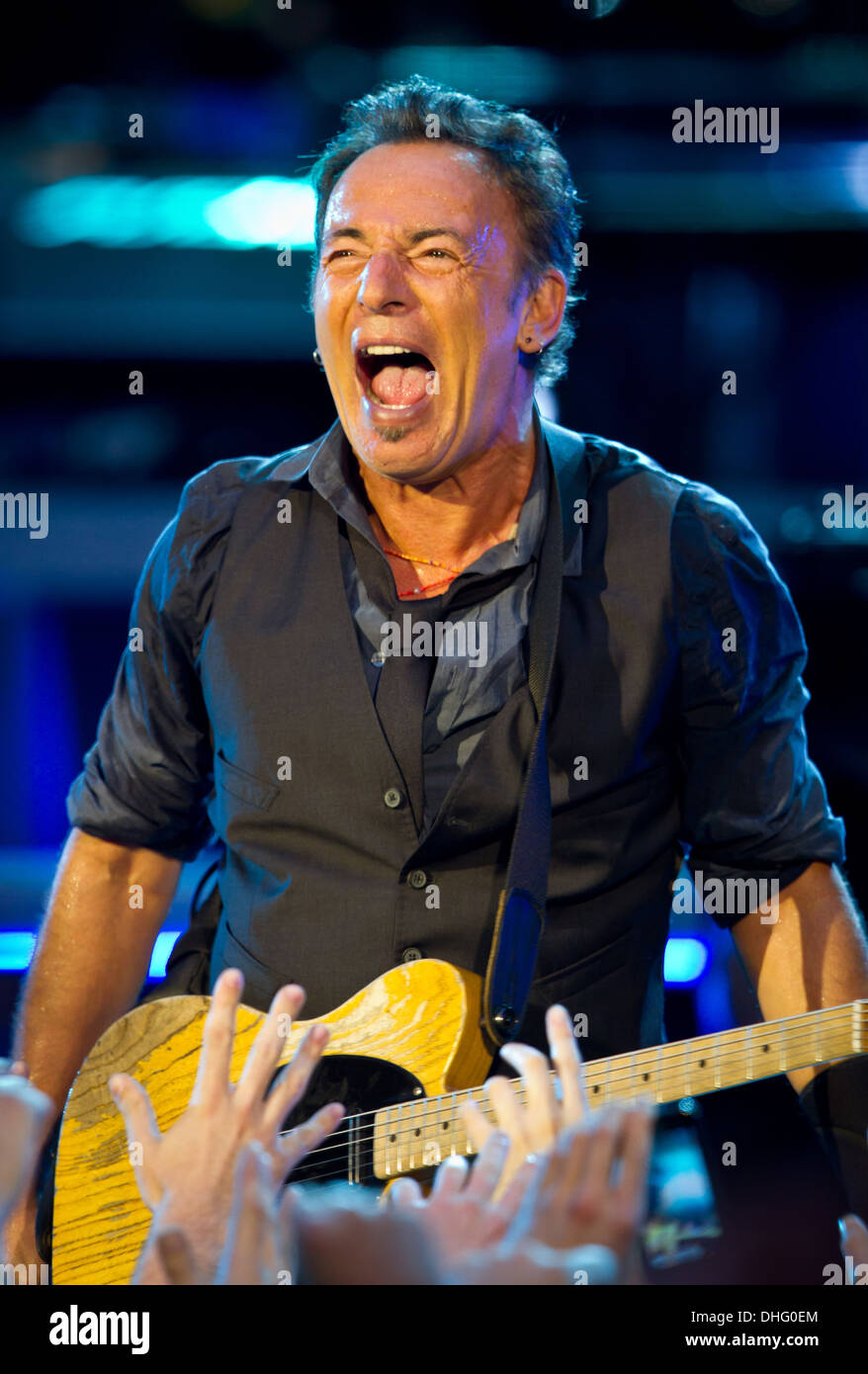 Milan Italy. 07 June 2012. Bruce Springsteen & The E Street Band live at Stadio San Siro Stock Photo