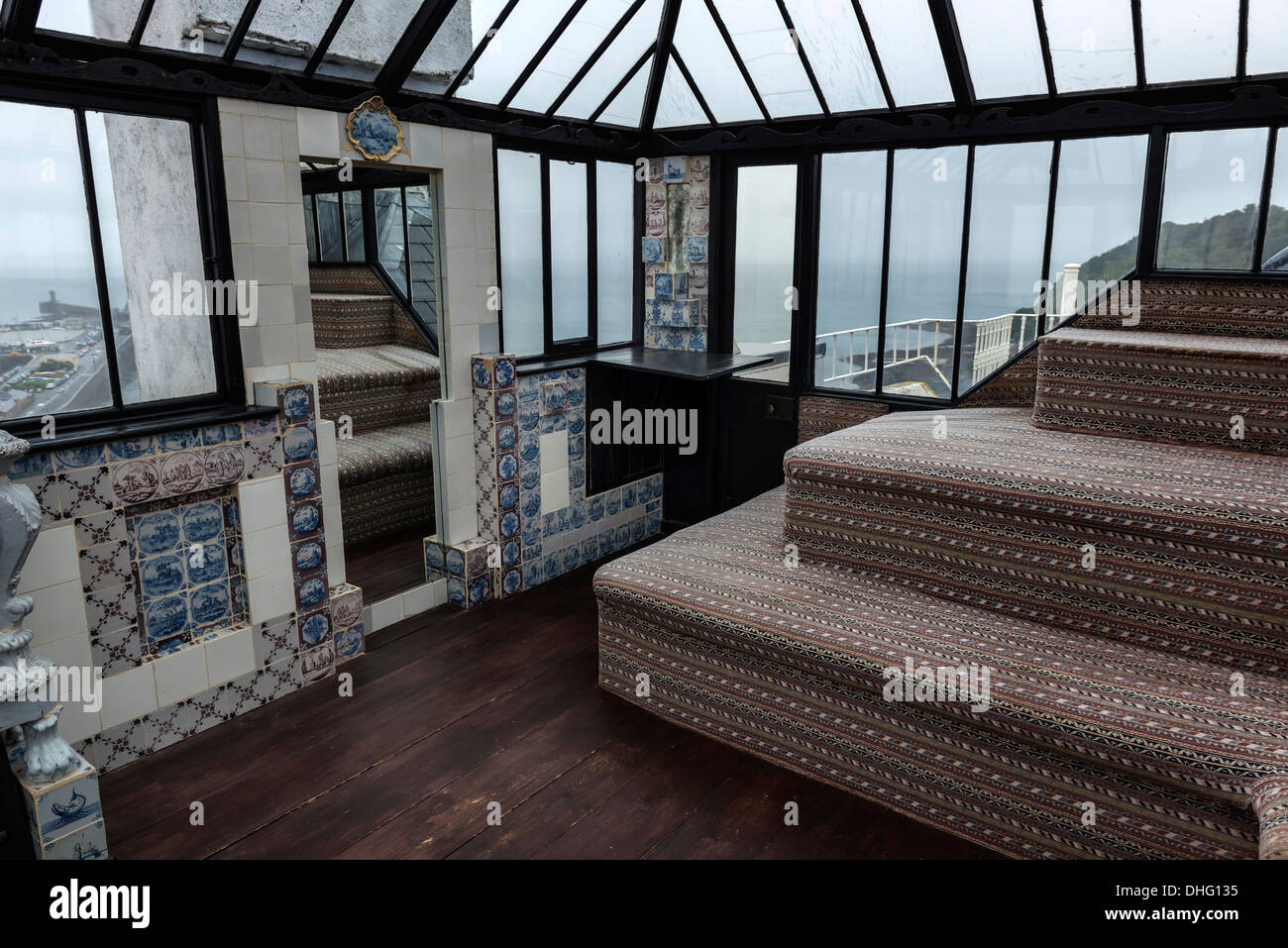 Hauteville House, home of Victor Hugo, Saint Peter Port, Guernsey, Channel Islands Stock Photo