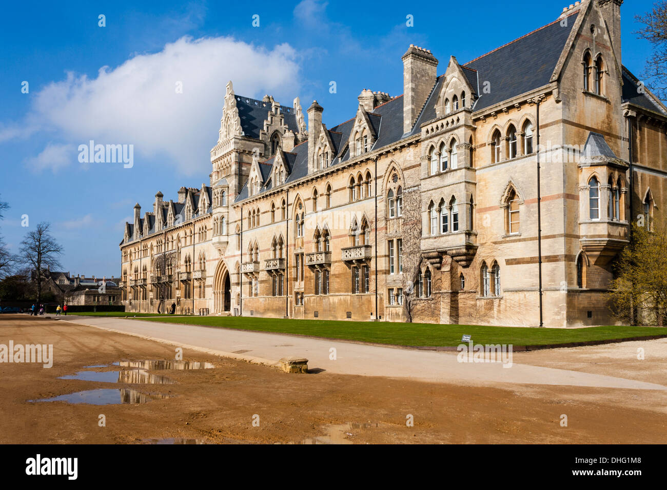 Christ Church College building, part of Oxford University, Oxfordshire, England, GB, UK. Stock Photo