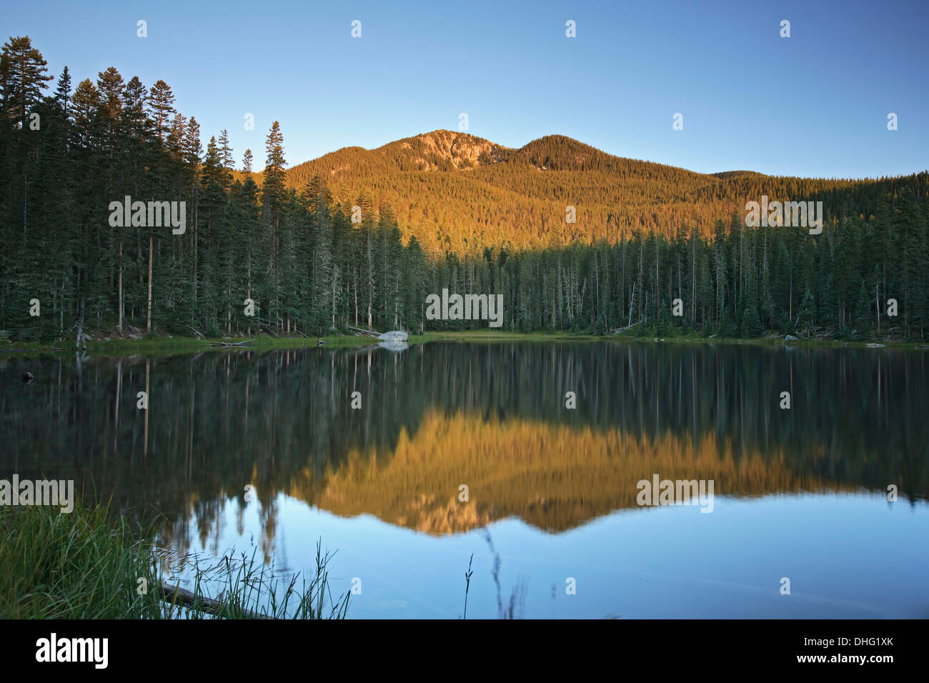 Stewart Lake, Santa Fe National Forest, New Mexico USA Stock Photo Alamy