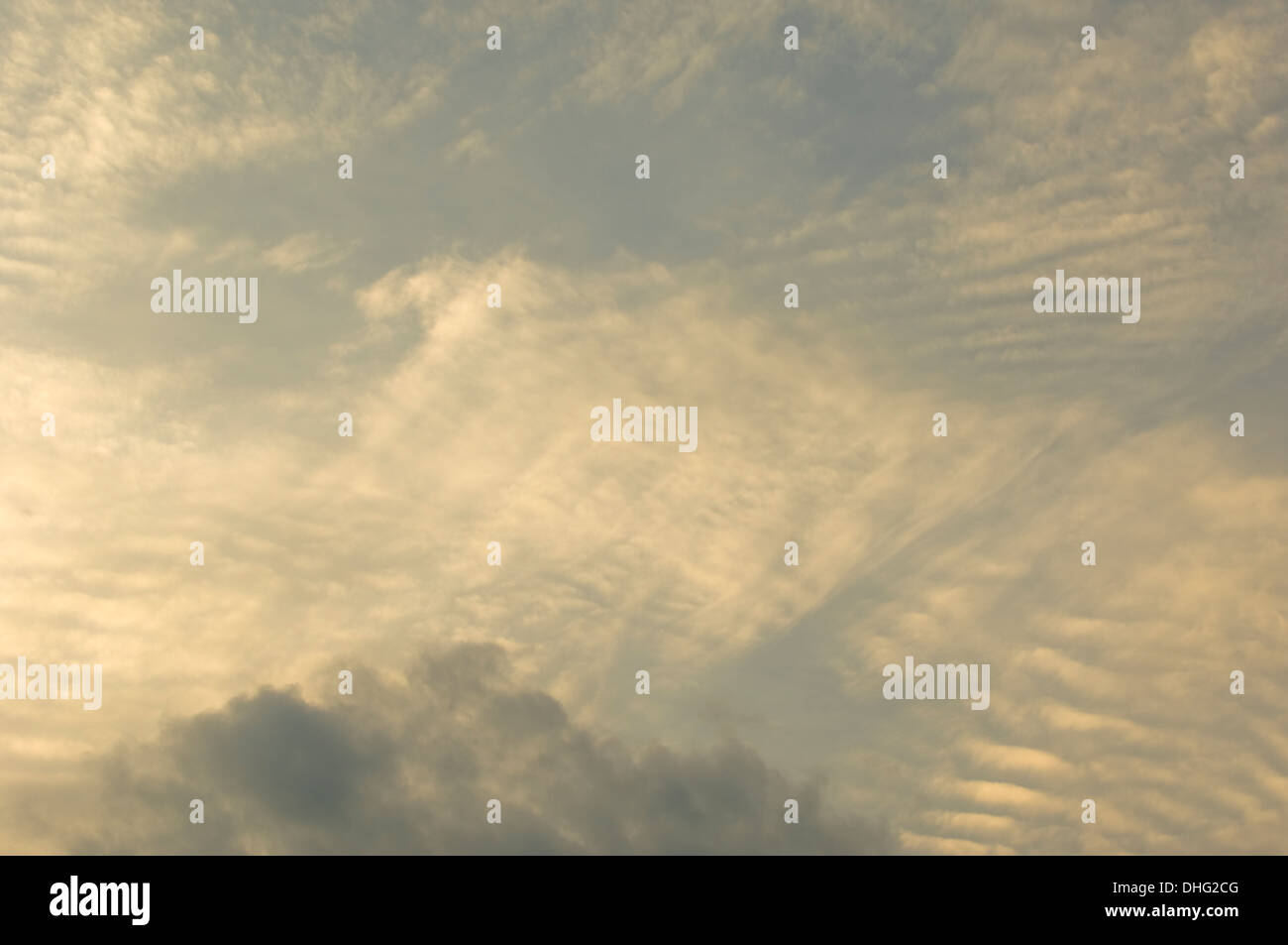 Stratocumulus clouds at sunset hi-res stock photography and images - Alamy