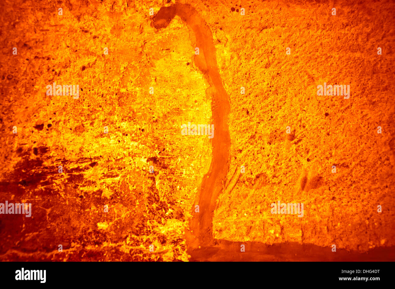 dark old stone wall background or texture Stock Photo