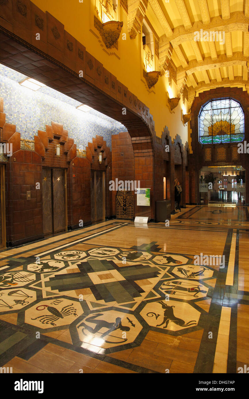 Canada, Vancouver, Marine Building, interior Stock Photo Alamy